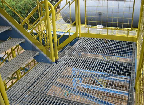 grade de piso plataforma