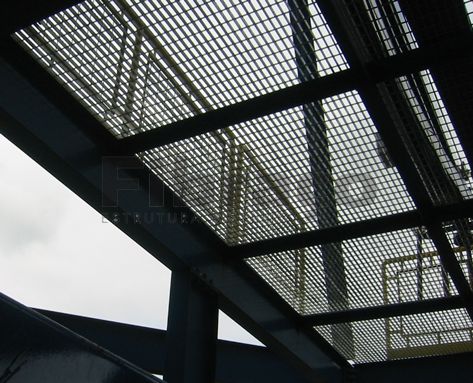 grade de piso circular